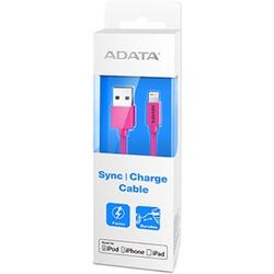 ADATA 1m, USB 2.0-A/Lightning 1m USB A Lightning Roze mobiele telefoonkabel