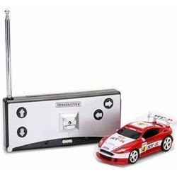 DrPhone TinyCars - Sport R/C Racer Radio Besturing - 20 KM/H - RC Micro Racing Bestuurbare Auto Inclusief Pionnen - Red Hurricane - Spaar ze Allemaal