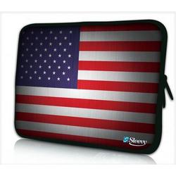 Sleevy 14 inch laptophoes USA vlag