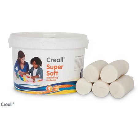 Creall Supersoft Klei wit