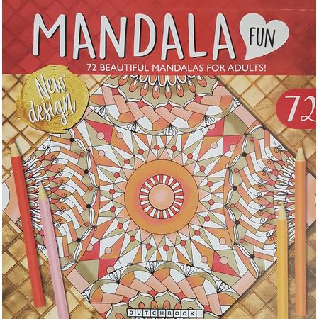 Mandala kleurboek voor volwassenen met 72 kleurplaten ...