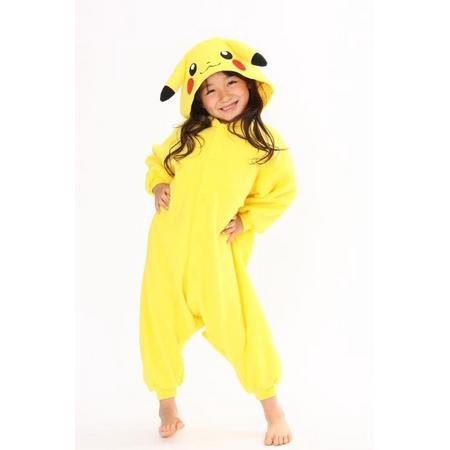 horizon kleurstof Bestaan Pikachu onesie kinder pak - maat 146-152 - Pokemon pikachupak kostuum -  7436940127157