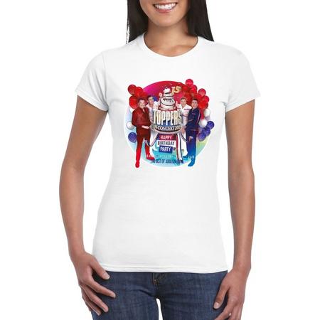Toppers - Wit Toppers in concert 2019 officieel t-shirt dames 2XL