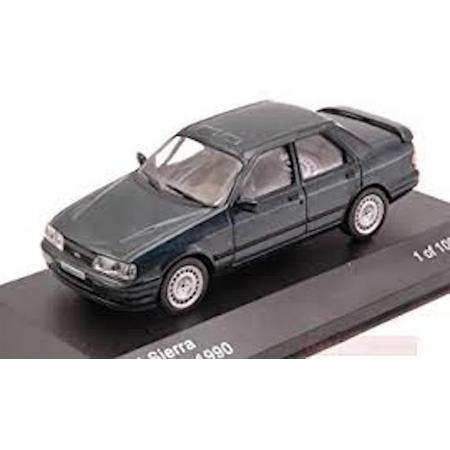 Ford Sierra RS Cosworth 1990 Donkergrijs Metallic 1-43 Whitebox Limited 1000 Pieces