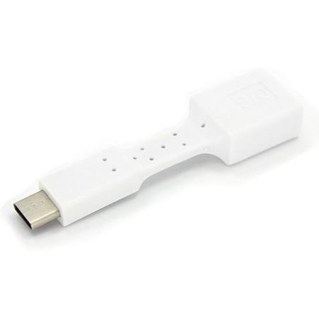 Micro USB 2.0 naar USB OTG WIT