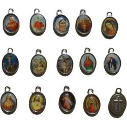 100 Christelijke Bedeltjes Hangertjes Kralen Katholiek Jezus Maria Josef