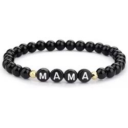 Armband - Kralen - Mama - Moederdag cadeau - Natuursteen - Voor haar