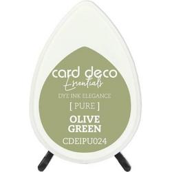 Card Deco Essentials Fade-Resistant Dye Ink Olive Green