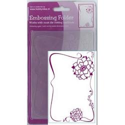 Centralcraftcollections - Embossingfolder - Bloem ornament - CCC-4070