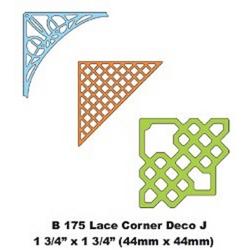 Cheery Lynn Design - Die - Lace Corner - Deco J - B175