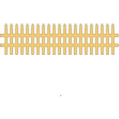 Cheery Lynn Design - Die - Victorian Picket Fence - B123