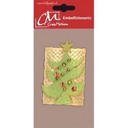 CreaMotion - Embellishment - Kerstboom: Groen - BST180499