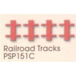 EK Success - Figuurpons - Link2Link - Railroad Tracks - PSP151C