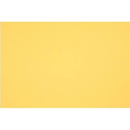 Frans karton - Canary - A4 - 21x29,7cm - 160 grams - Creotime - 1 vel