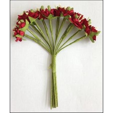 Marianne Design - Christmas flowers: red - JU0905