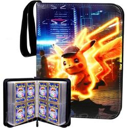 Pokemon   - Verzamelalbum - Pokemonalbum - Kaartenhouder - Pokemonkaarten - Pikachu - 50 bladzijdes - 400 kaarten