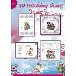 Stitching sheets - No. 23