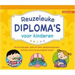 beloningsboek reuzeleuke diplomas voor kinderen
