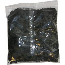 confetti 1 kilogram papier zwart