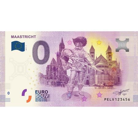 0 Euro Biljet 2017 - Maastricht