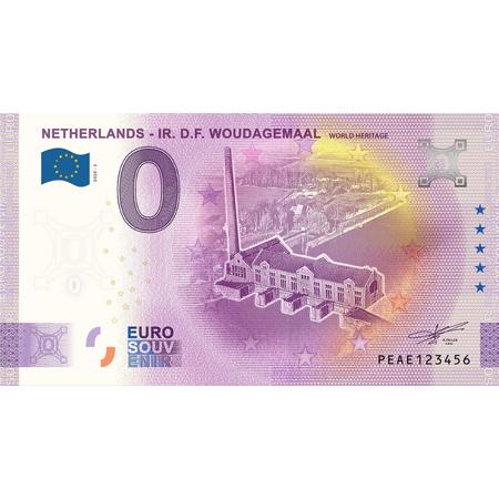 0 Euro Biljet 2020 - Woudagemaal