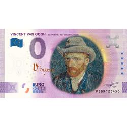 0 Euro biljet 2022 - Van Gogh Zelfportret KLEUR