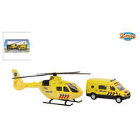 2-Play reddingsset ambulance en helikopter