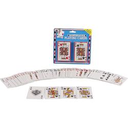 2-play Speelkaarten Vegas Style 9,5 X 6 Cm Karton 2 Sets