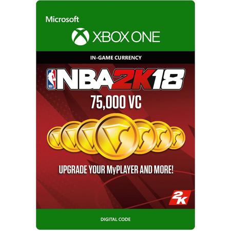 NBA 2K18: 75.000 VC - Xbox One
