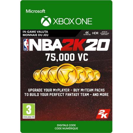 NBA 2K20: 75.000 VC - In-Game Valuta - Xbox One Download