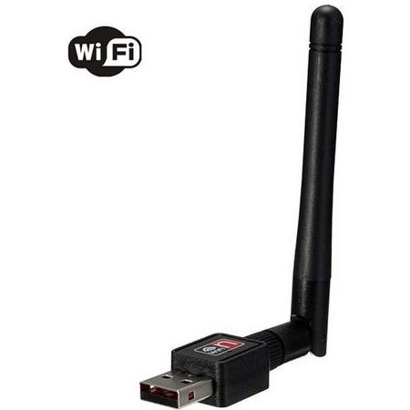 USB Wifi ontvanger inclusief antenne ontvangst tot wel 150m