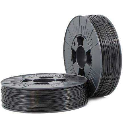 PLA 1,75mm black ca. RAL 9017 0,75kg - 3D Filament Supplies