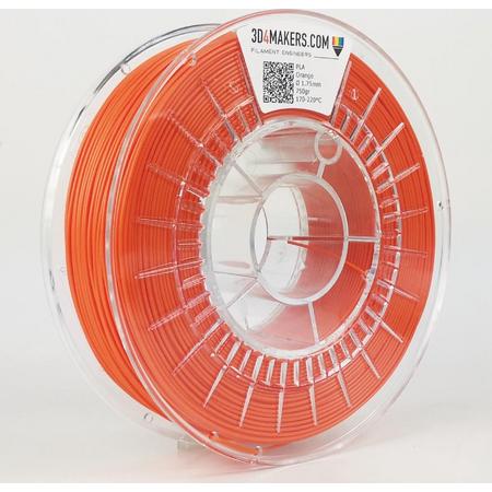 3D4Makers - PLA Filament - Orange (RAL 2008) - 2.85mm - 750 gram
