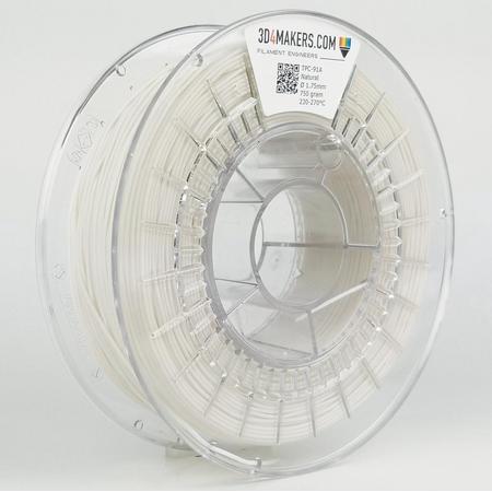 3D4Makers - TPC Filament - Natural - 2.85mm - 750 gram
