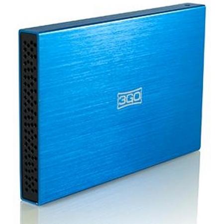 3GO HDD25BL13 2.5 Blauw behuizing voor opslagstations