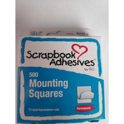   mounting Squares Wit Permanent 500 stuks