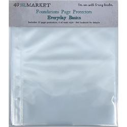 49 And Market Everyday Basics Foundations Page Protectors 6