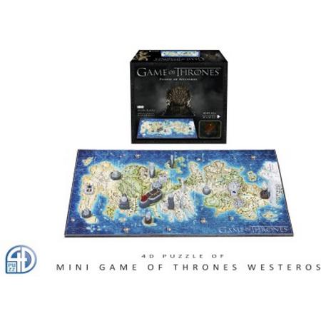 4D Mini Puzzle Game of Thrones - Westeros