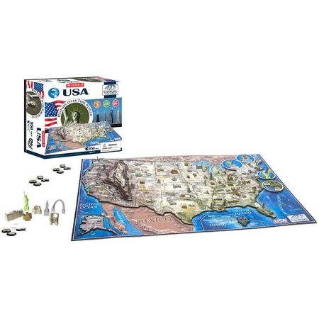 4D USA Time Puzzle