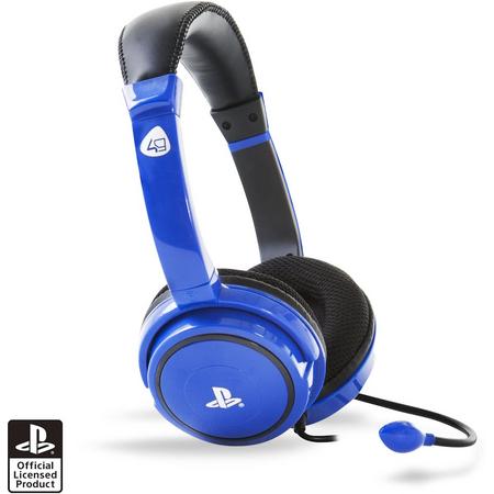 4Gamers PRO4-40 - Gaming Headset - Blauw - PS4