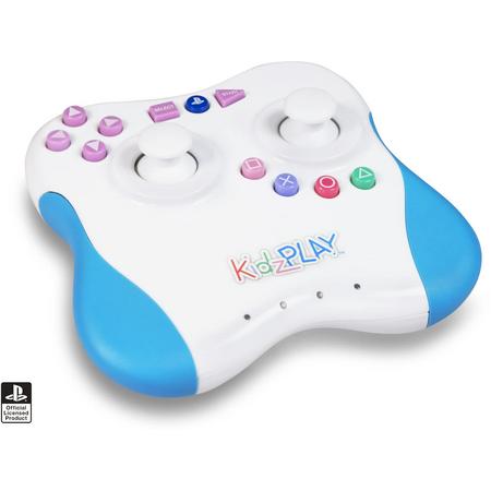 Kidzplay Wireless Adventure Game Pad Blauw Official Licensed PlayStation 3