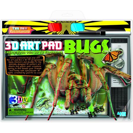 4M Crea 3D Art Pad - Insecten