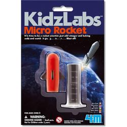 4M KidzLabs SCIENCE CARD: MICRO ROCKET, in blister 13x19.5x3
