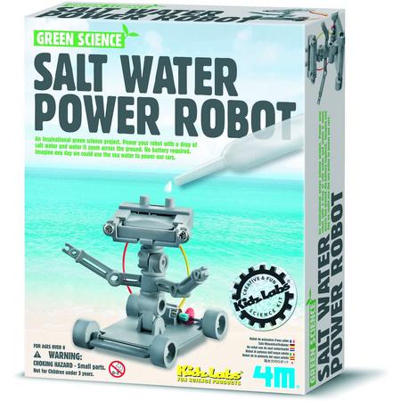4M Kidzlabs Green Science Salt Water Power Robot
