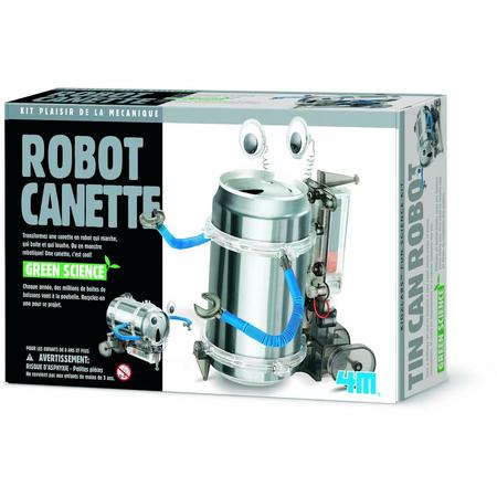 4m Fun Mechanics Kit: Tin Can Robot Franstalige Versie