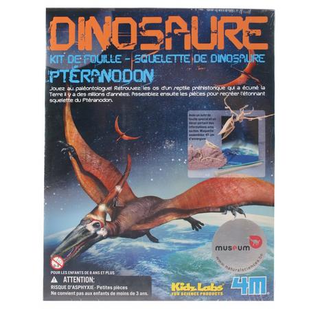 4m Kidzlabs Graaf Je Dinosaurus Op Pteranodon 4-delig
