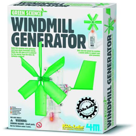 4m Kidzlabs green science: windmolen generator frans