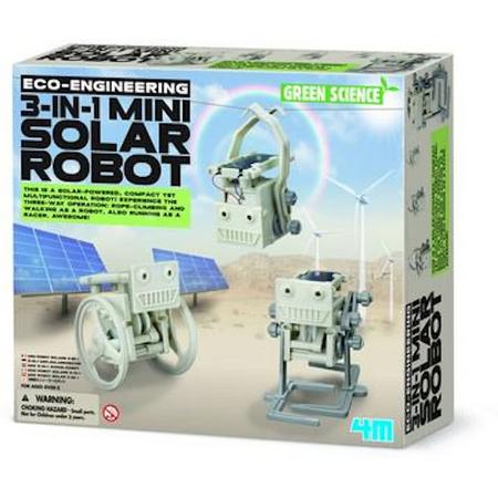 Eco-Engineering Mini Solar Robot - 3 in 1
