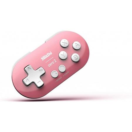 8Bitdo Zero 2 Mini Bluetooth Gamepad (Pink)