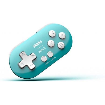 8Bitdo Zero 2 Mini Bluetooth Gamepad (Turquoise)